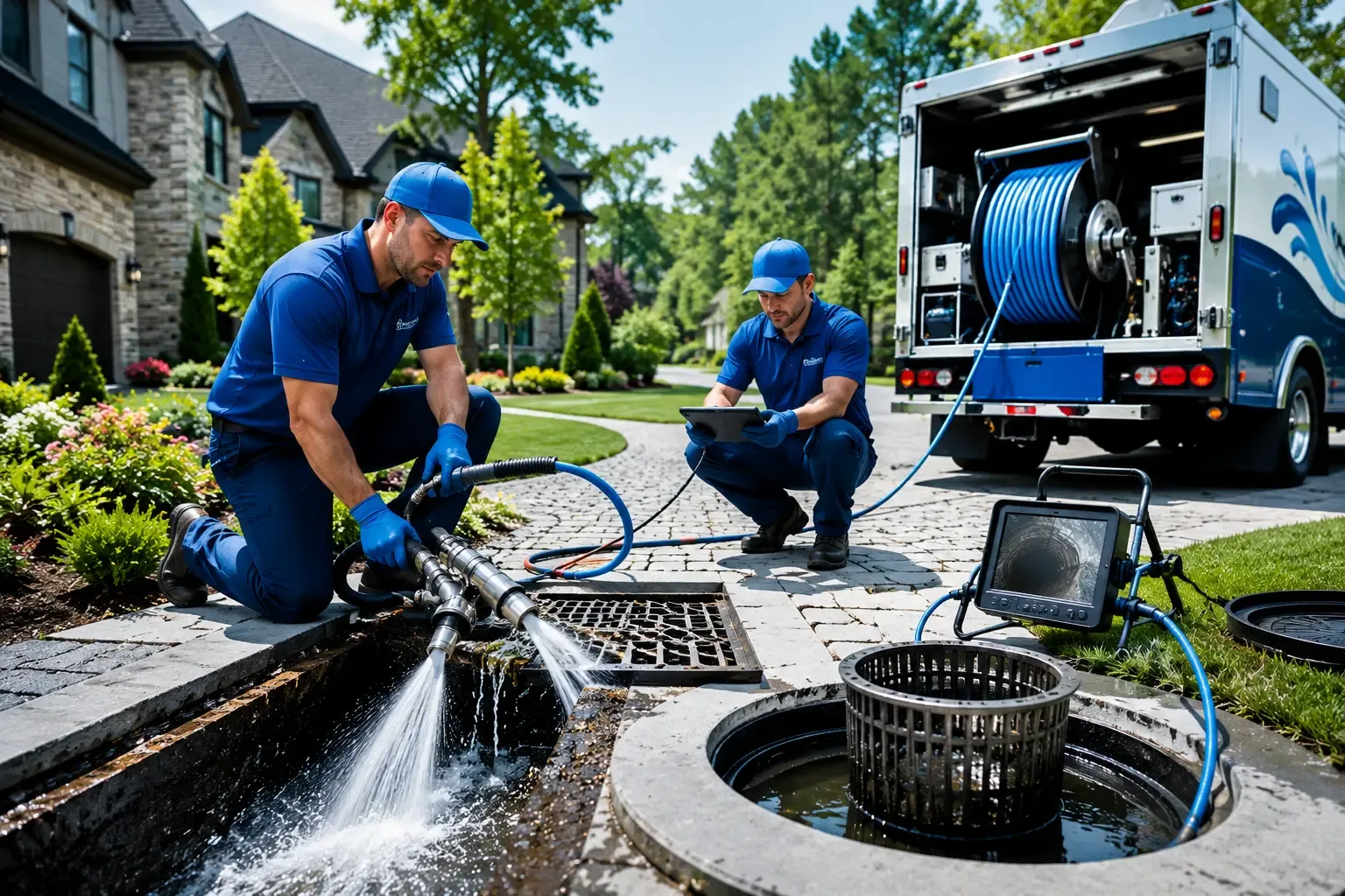Local outdoor drain cleaning professionals in Tony, WI