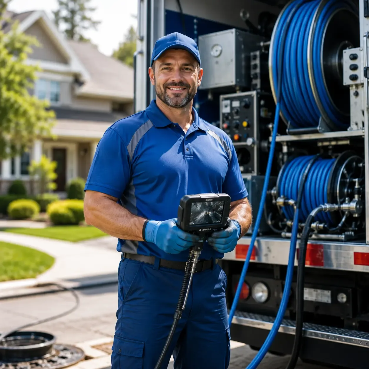 Local outdoor drain cleaning specialists in Tony, WI